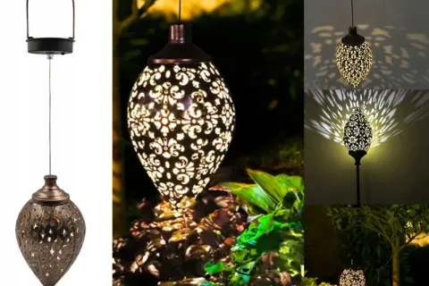 Latarnia solarna retro – piękne oświetlenie, które odmieni Twój ogród