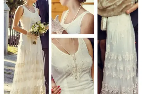 Suknia ślubna retro lata 20 - odkryj wyjątkowy styl na swój ślub