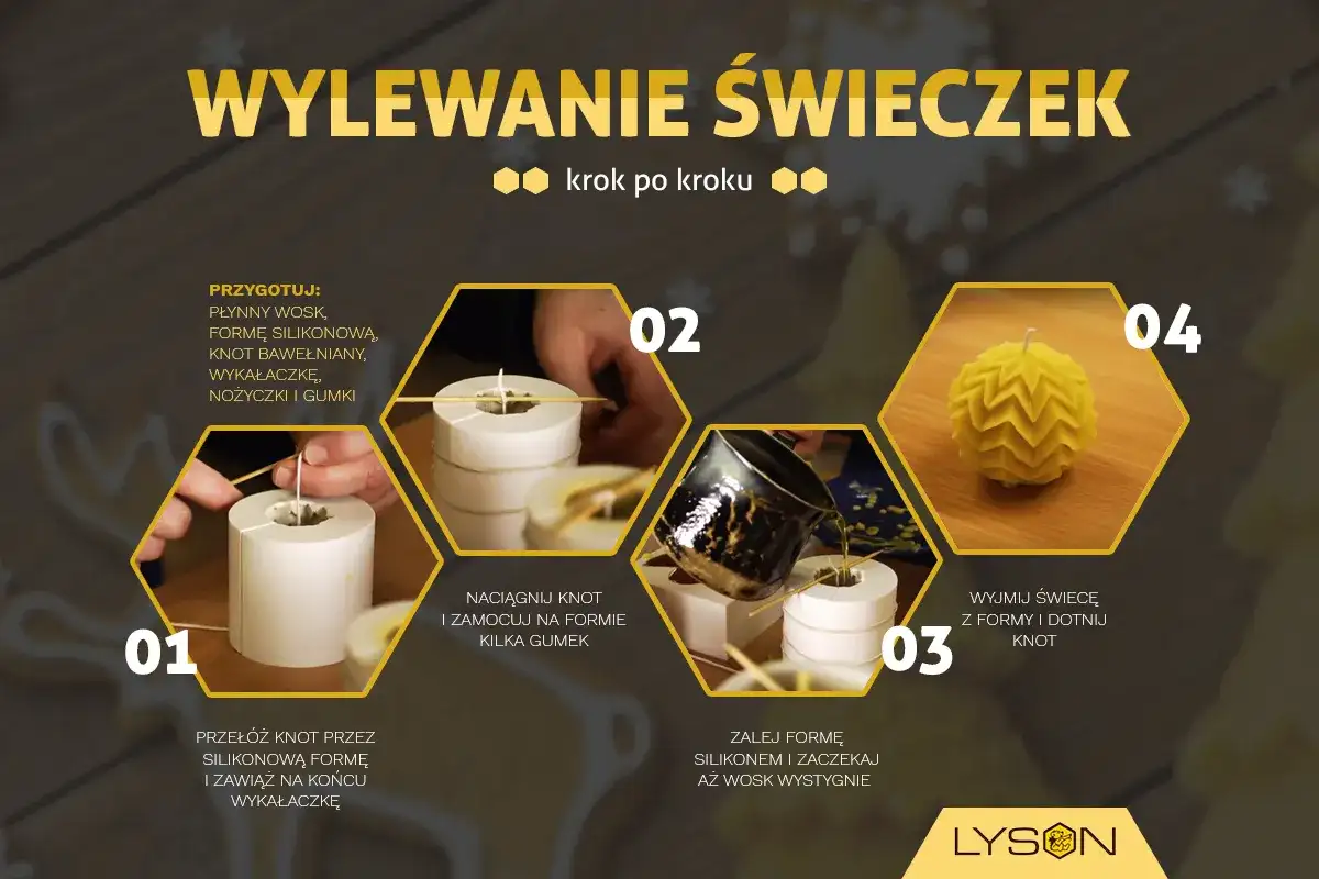 Jak zrobić wosk do świec, który dobrze trzyma zapach